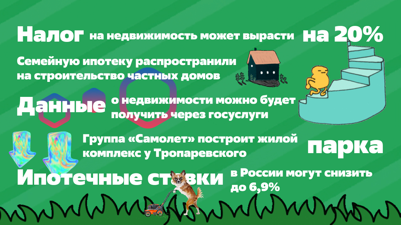 Дайджест новостей недвижимости: 19-23 апреля 2021 | Актуальное о  недвижимости на Avaho.Media