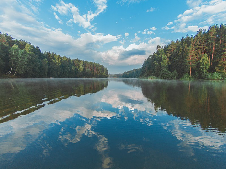 Водоемы вблизи москвы